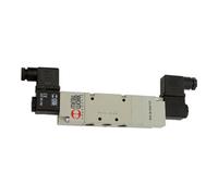 RIEGLER Riegler Electrovanne 5/3 voies, électropneumatique, centre ventilé, G 3/8, 24 V CC Quantité:1