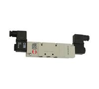 RIEGLER Riegler Electrovanne 5/3 voies, électropneumatique, milieu fermé, G 1/2, 230 V, 50 Hz Quantité:1