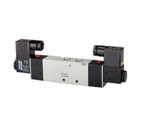 RIEGLER Riegler Électrovanne 5/3 voies pneumatique, milieu ventilé, M5, 230 V, 50 Hz Quantité:1