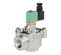 RIEGLER Riegler Électrovanne à membrane impulsionnelle, NC, 24 V CC, commande interne, G 3/4, TPE, MV 4211-1 G Quantité:1