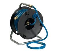 RIEGLER Riegler Enrouleur de tuyau pneumatique, 20 m tuyau PVC Ø 15x9, raccord NW 7,2 Quantité:1