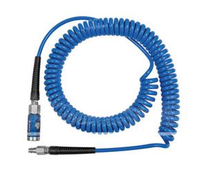 RIEGLER Riegler Ensemble de raccords de sécurité à bouton-poussoir pour tuyau spiralé, PU, Ø 12x8, 3 m Quantité:1