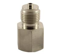 RIEGLER Riegler Filtre d’amorçage pour Mano, G 1/2 FI, G 1/2 M, 200 µm, ES 1.4571 Quantité:1