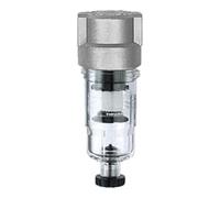 RIEGLER Riegler Filtre »Standard-mini«, récipient en polycarbonate, 8 µm, BG 0, G 1/4 Quantité:1