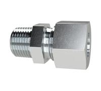 RIEGLER Riegler Ger. raccord vissé, NPT 1/2 ext., Ø tube 12, acier galvanisé, GE1212LSTNPT Quantité:1