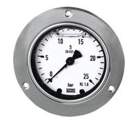 RIEGLER Riegler Glyzerinmano, anneau frontal, G 1/4 arrière centré, 0 - 16,0 bar, Ø 63 Quantité:1