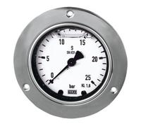 RIEGLER Riegler Glyzerinmano, anneau frontal, G 1/4 arrière centré, 0 - 40,0 bar, Ø 63 Quantité:1
