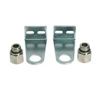 RIEGLER Riegler Jeu d'équerres de fixation pour vannes, H 30,0 mm, G 1/8 Quantité:1