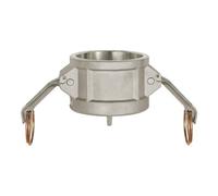 RIEGLER Riegler Kamlok bouchon de fermeture, type DC, alu, BG 3, pour prise Ø 92 Quantité:1