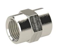 RIEGLER Riegler Manchon »value line«, G 3/8, SW 22, laiton nickelé Quantité:1