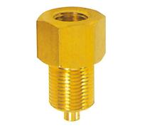 RIEGLER Riegler Manomètre Raccord Mamelon, Laiton, Mâle G 1/4, Femelle G 3/8 Quantité:1