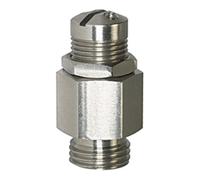 RIEGLER Riegler Mini-soupape de purge inox, G 1/8, pression de déclenchement 16,0 - 32,0 bar Quantité:1