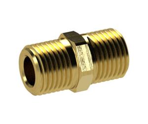 RIEGLER Riegler Nipple double filetage, R 1 1/4 m, R 1/2 m, clé 44, laiton Quantité:1