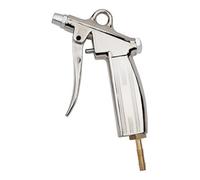 RIEGLER Riegler Pistolet à air soufflé, buse silencieuse, alu injecté nickelé, embout LW 13 Quantité:1