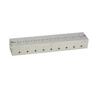 RIEGLER Riegler Plaque de base en série 9 voies, M5 pour mini-vannes magnétiques 15 mm Quantité:1