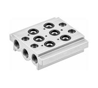 RIEGLER Riegler Plaque de base multiple 2 fois « BASIC », G 1/4 Quantité:1