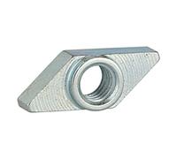 RIEGLER Riegler Plaque filetée pour rainure en T, pour vérins compacts/standard, M4 Quantité:1
