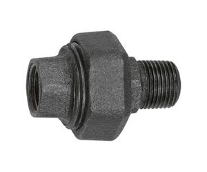 RIEGLER Riegler Raccord 331, joint plat, R 1 1/2, Rp 1 1/2, acier trempé noir Quantité:1