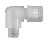 RIEGLER Riegler Raccord coudé à visser G 1/4 a., pour tuyau 8/10 mm, PFA Quantité:1