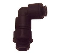 RIEGLER Riegler Raccord coudé à visser POM, G 1/4 a., pour tuyau Ø 8 Quantité:1