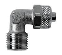 RIEGLER Riegler Raccord coudé à visser « value line » R 3/8 a., MS v., Clé 12/10 Quantité:1