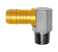 RIEGLER Riegler Raccord coudé fileté 90°, R 1/2 AG, raccord tuyau 19 mm, GTWR12S19 Quantité:1