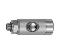 RIEGLER Riegler Raccord de sécurité à bouton-poussoir NW 5,5, pivotant, alu, G 1/4 AG Quantité:1