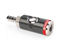 Raccord de sécurité Riegler avec raccord de tuyau, aluminium, raccord de tuyau ⌀ intérieur : 13 mm