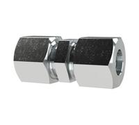 RIEGLER Riegler Raccord droit, Ø extérieur tube 16 mm, acier galvanisé, PN 400 bar Quantité:1
