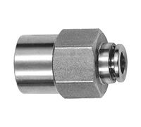 RIEGLER Riegler Raccord droit à emboîtement, G 3/8 i., Ø tuyau 10, ES 1.4404 Quantité:1