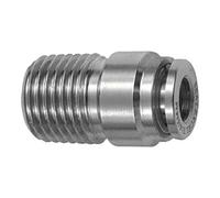 RIEGLER Riegler Raccord droit à emboîtement, rond, R 1/2 a., tuyau Ø 16, ES 1.4404 Quantité:1