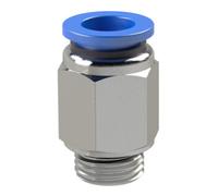 RIEGLER Riegler Raccord droit à emboîtement « Série bleue », G 3/8 a., Ø tuyau 12 Quantité:1