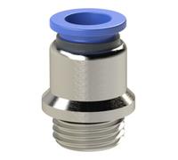 RIEGLER Riegler Raccord droit à emboîtement « Série bleue », rond, G 1/4 ext. Ø 6 mm Quantité:1