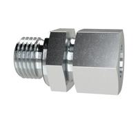 RIEGLER Riegler Raccord droit à visser, G 3/8 ext., Ø tube 16, acier zingué, GE3816SST Quantité:1