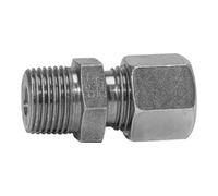 RIEGLER Riegler Raccord droit à visser, R 3/8", Ø tube 10, acier zingué, V 35 Quantité:1