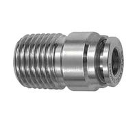 RIEGLER Riegler Raccord droit emboîtable, rond, R 1/4 a., tuyau Ø 4, ES 1.4404 Quantité:1