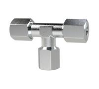 RIEGLER Riegler Raccord en T, Ø ext. tube 8 mm, acier galvanisé, TV8SST Quantité:1