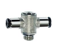 RIEGLER Riegler Raccord en T à emboîtement »click-clock«, pivotant, G 1/8 a., Clé Ø 5 Quantité:1