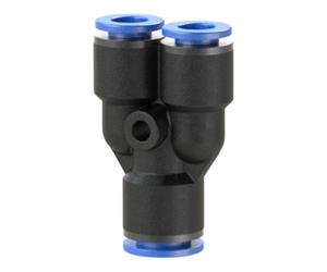 RIEGLER Riegler Raccord en Y « Série Bleue », réducteur, Ø tuyau 1x10/2x6 Quantité:1