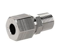 RIEGLER Riegler Raccord fileté droit, R1/4, Ø tube 8, ES 1.4571, 315bar Quantité:1