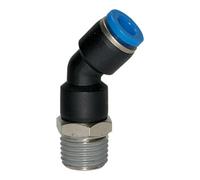 RIEGLER Riegler Raccord rapide 45 ° « Série Bleue », pivotant, R 3/8 ext., Ø12mm Quantité:1