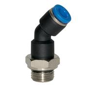 RIEGLER Riegler Raccord rapide 45° « Série bleue », rotatif, G 1/8 ext., Ø 8 mm Quantité:1