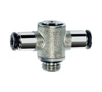 RIEGLER Riegler Raccord T emboîtable « click-clock », pivotant, M5 ext., Ø tuyau 5 Quantité:1