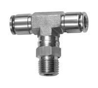 RIEGLER Riegler Raccord T emboîtable rotatif, R 1/8 a., Ø tuyau 6, ES 1.4404 Quantité:1