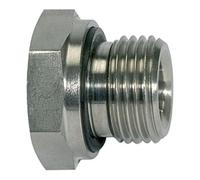 RIEGLER Riegler Réduction courte à raccord rapide, joint souple, G3/4 ext. à G3/8 int., ES 1.4571 Quantité:1