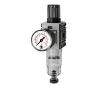 RIEGLER Riegler Régulateur de filtre »FUTURA-mini«, réservoir PC, manomètre fixe, HA, G 1/4, 0,5-8 Quantité:1
