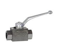 RIEGLER Riegler Robinet à boisseau sphérique, haute pression, filetage intérieur G, acier, G 1/4 Quantité:1