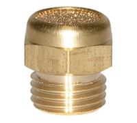 RIEGLER RIEGLER silencieux en bronze fritté ligne de valeur silencieux version plate G 1/2 Quantité:1
