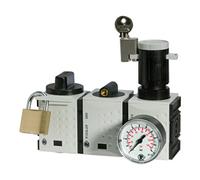 RIEGLER Riegler Station de maintenance SAFETY »FUTURA«, KH-AV-DR, BG 1, G 1/4, 2,5-8 bar Quantité:1