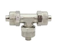 RIEGLER Riegler T-Connecteur, pour tuyau 12/10 mm, SW 17, laiton nickelé Quantité:1